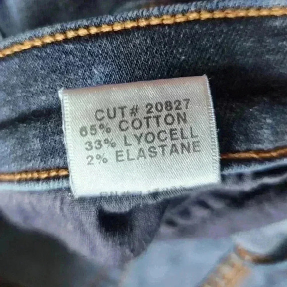 J BRAND 811 Mid-Rise Skinny Jeans Embrace Dark Wash Blue Zip Fly Women's size 28 - Picture 10 of 13